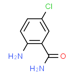 ChemSpider 2D Image | 2-Amino-5-chlorobenzamide | C7H7ClN2O