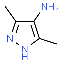 ChemSpider 2D Image | 3,5-dimethyl-1H-pyrazol-4-amine | C5H9N3