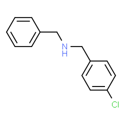 ChemSpider 2D Image | BENZYL[(4-CHLOROPHENYL)METHYL]AMINE | C14H14ClN