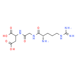 ChemSpider 2D Image | l-arginylglycylaspartic acid | C12H22N6O6