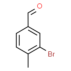 ChemSpider 2D Image | 3-Bromo-p-tolualdehyde | C8H7BrO