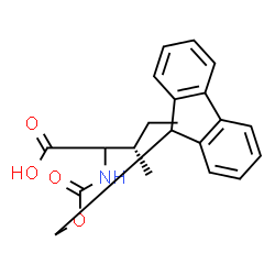 ChemSpider 2D Image | N-[(9H-Fluoren-9-ylmethoxy)carbonyl]isoleucin | C21H23NO4