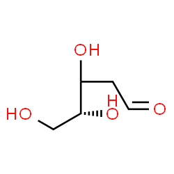 ChemSpider 2D Image | (3xi)-2-Deoxy-D-glycero-pentose | C5H10O4