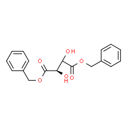 ChemSpider 2D Image | Dibenzyl (2R)-2,3-dihydroxysuccinate | C18H18O6