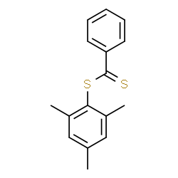 ChemSpider 2D Image | Mesityl benzenecarbodithioate | C16H16S2