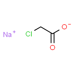 ChemSpider 2D Image | Sodium chloroacetate | C2H2ClNaO2