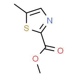 ChemSpider 2D Image | Methyl 5-methylthiazole-2-carboxylate | C6H7NO2S