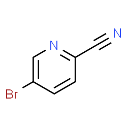 ChemSpider 2D Image | 5-Bromopicolinonitrile | C6H3BrN2