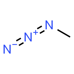ChemSpider 2D Image | Methyl azide | CH3N3