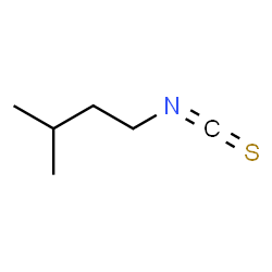 ChemSpider 2D Image | Isoamyl isothiocyanate | C6H11NS