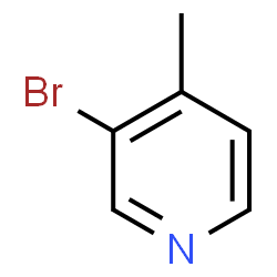 ChemSpider 2D Image | 3-Bromo-4-picoline | C6H6BrN