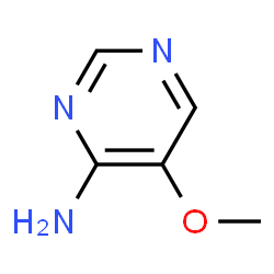 ChemSpider 2D Image | 5-Methoxy-4-pyrimidinamine | C5H7N3O