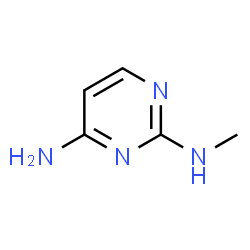ChemSpider 2D Image | N~2~-Methyl-2,4-pyrimidinediamine | C5H8N4