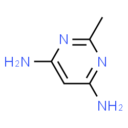 ChemSpider 2D Image | 2-Methyl-4,6-pyrimidinediamine | C5H8N4