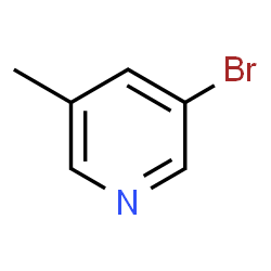 ChemSpider 2D Image | 5-Bromo-3-picoline | C6H6BrN