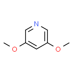 ChemSpider 2D Image | 3,5-Dimethoxypyridine | C7H9NO2