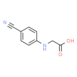 ChemSpider 2D Image | N-(4-Cyanophenyl)glycine | C9H8N2O2
