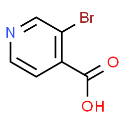 ChemSpider 2D Image | 3-Bromoisonicotinic acid | C6H4BrNO2