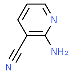 ChemSpider 2D Image | 2-aminonicotinonitrile | C6H5N3