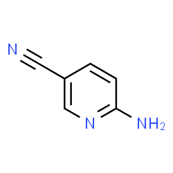 ChemSpider 2D Image | 6-Aminonicotinonitrile | C6H5N3