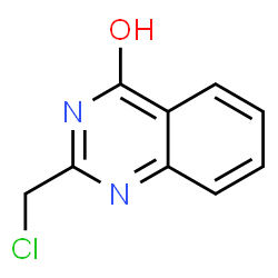 ChemSpider 2D Image | 2-(Chloromethyl)-4-quinazolinol | C9H7ClN2O