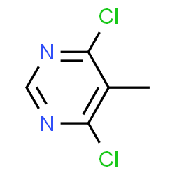 ChemSpider 2D Image | 4,6-Dichloro-5-methylpyrimidine | C5H4Cl2N2