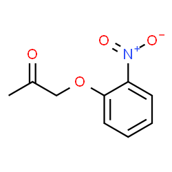 ChemSpider 2D Image | 1-(2-Nitrophenoxy)acetone | C9H9NO4
