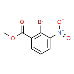 ChemSpider 2D Image | Methyl 2-bromo-3-nitrobenzoate | C8H6BrNO4