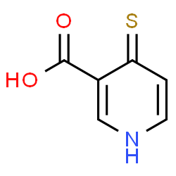 ChemSpider 2D Image | 4-Sulfanylnicotinic acid | C6H5NO2S