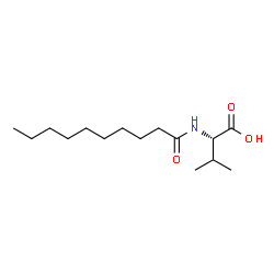 ChemSpider 2D Image | N-Decanoyl-L-valine | C15H29NO3
