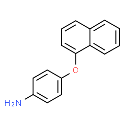 ChemSpider 2D Image | 4-(1-Naphthyloxy)aniline | C16H13NO