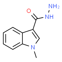 ChemSpider 2D Image | 1-methylindole-3-carbohydrazide | C10H11N3O