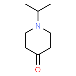 ChemSpider 2D Image | 1-Isopropyl-4-piperidinone | C8H15NO