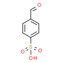 ChemSpider 2D Image | 4-Formylbenzenesulfonic acid | C7H6O4S