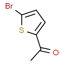 ChemSpider 2D Image | 2-Acetyl-5-bromothiophene | C6H5BrOS
