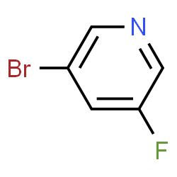 ChemSpider 2D Image | 3-Bromo-5-fluoropyridine | C5H3BrFN