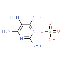 ChemSpider 2D Image | pyrimidine-2,4,5,6-tetramine | C4H10N6O4S