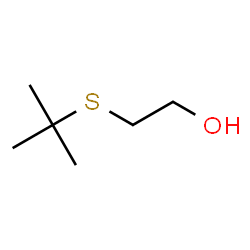 ChemSpider 2D Image | 2-(tert-Butylsulfanyl)ethanol | C6H14OS