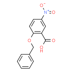 ChemSpider 2D Image | 2-(Benzyloxy)-5-nitrobenzoic acid | C14H11NO5