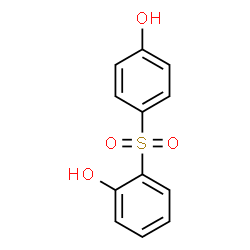 ChemSpider 2D Image | 2-[(4-Hydroxyphenyl)sulfonyl]phenol | C12H10O4S