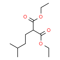 ChemSpider 2D Image | DIETHYL ISOAMYLMALONATE | C12H22O4