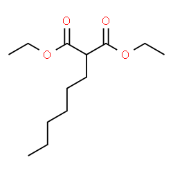 ChemSpider 2D Image | Diethyl hexylmalonate | C13H24O4