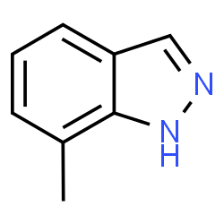 ChemSpider 2D Image | 7-methylindazole | C8H8N2