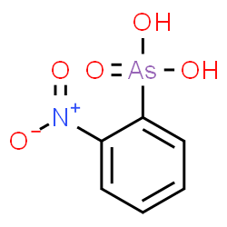ChemSpider 2D Image | 2-Nitrobenzenearsonic acid | C6H6AsNO5
