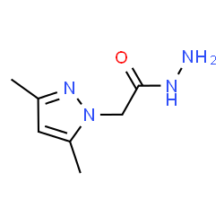 ChemSpider 2D Image | 2-(3,5-dimethylpyrazol-1-yl)acetohydrazide | C7H12N4O