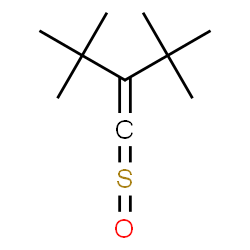 ChemSpider 2D Image | 2,2,4,4-Tetramethyl-3-(sulfinylmethylene)pentane | C10H18OS