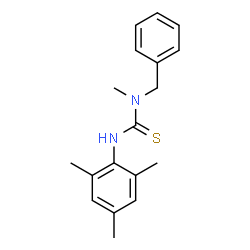 ChemSpider 2D Image | 1-Benzyl-3-mesityl-1-methylthiourea | C18H22N2S