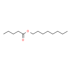 ChemSpider 2D Image | Octyl valerate | C13H26O2