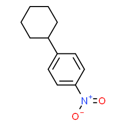 ChemSpider 2D Image | 1-Cyclohexyl-4-nitrobenzene | C12H15NO2