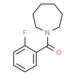 ChemSpider 2D Image | 1-Azepanyl(2-fluorophenyl)methanone | C13H16FNO